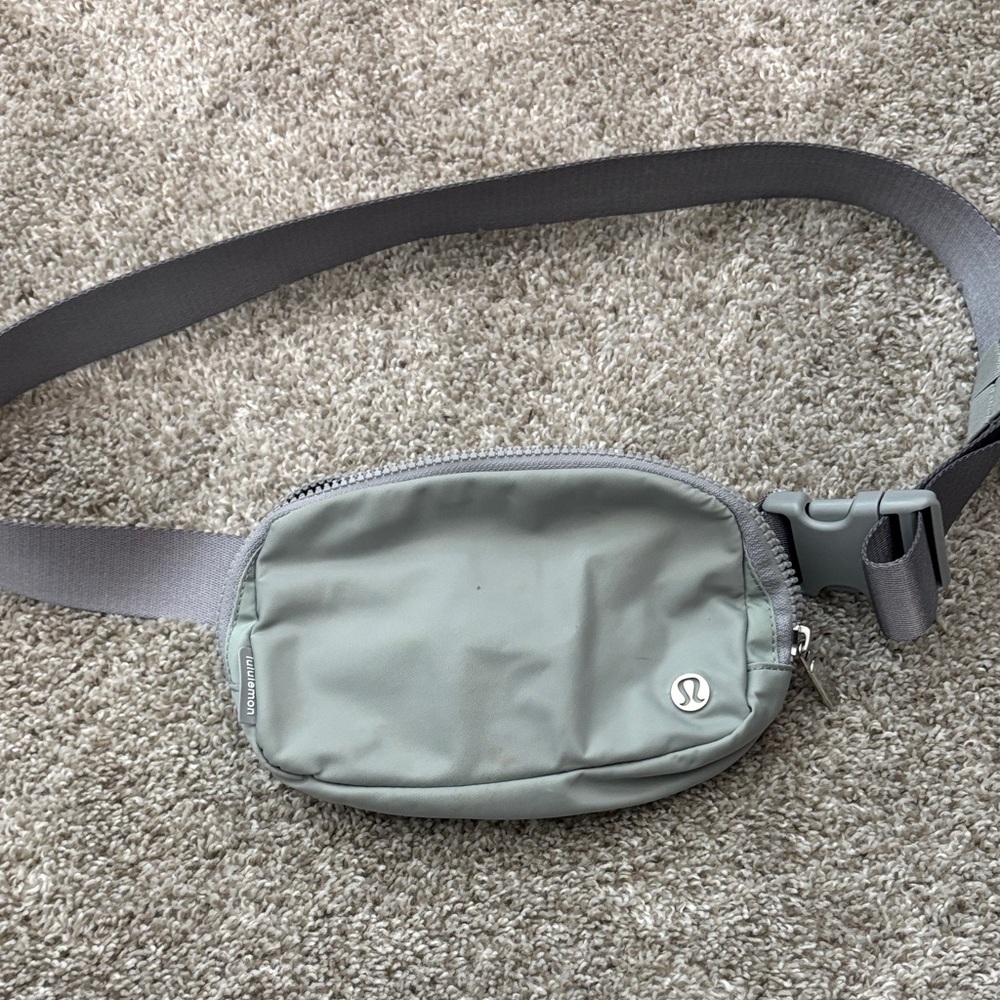 lululemon athletica Light Gray Belt Bag